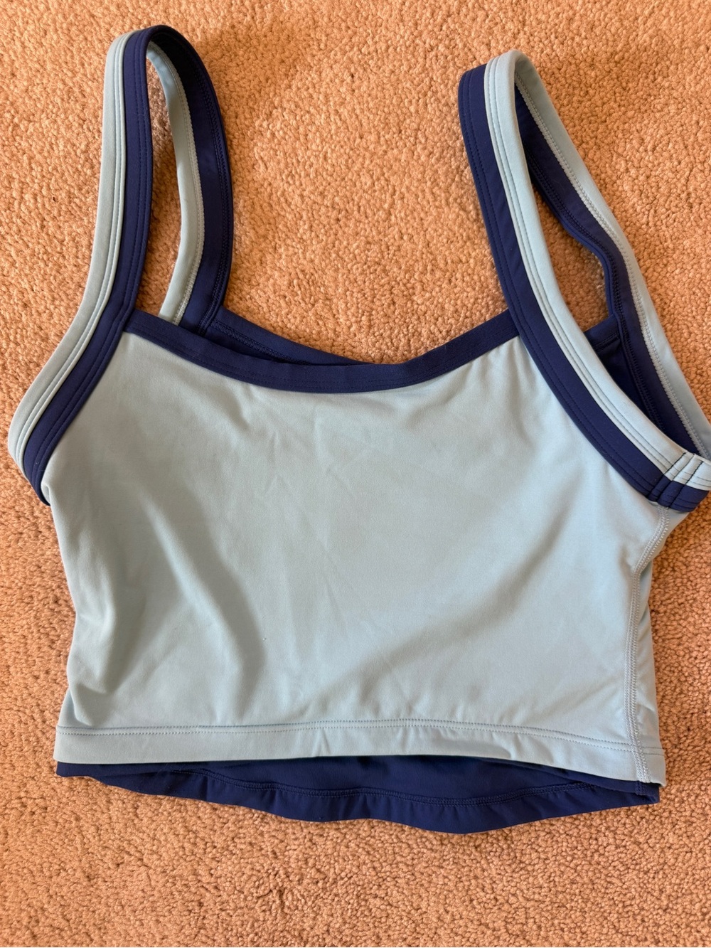 SET Active Light Blue High-Waist Athletic Shorts - Picture 4 of 4